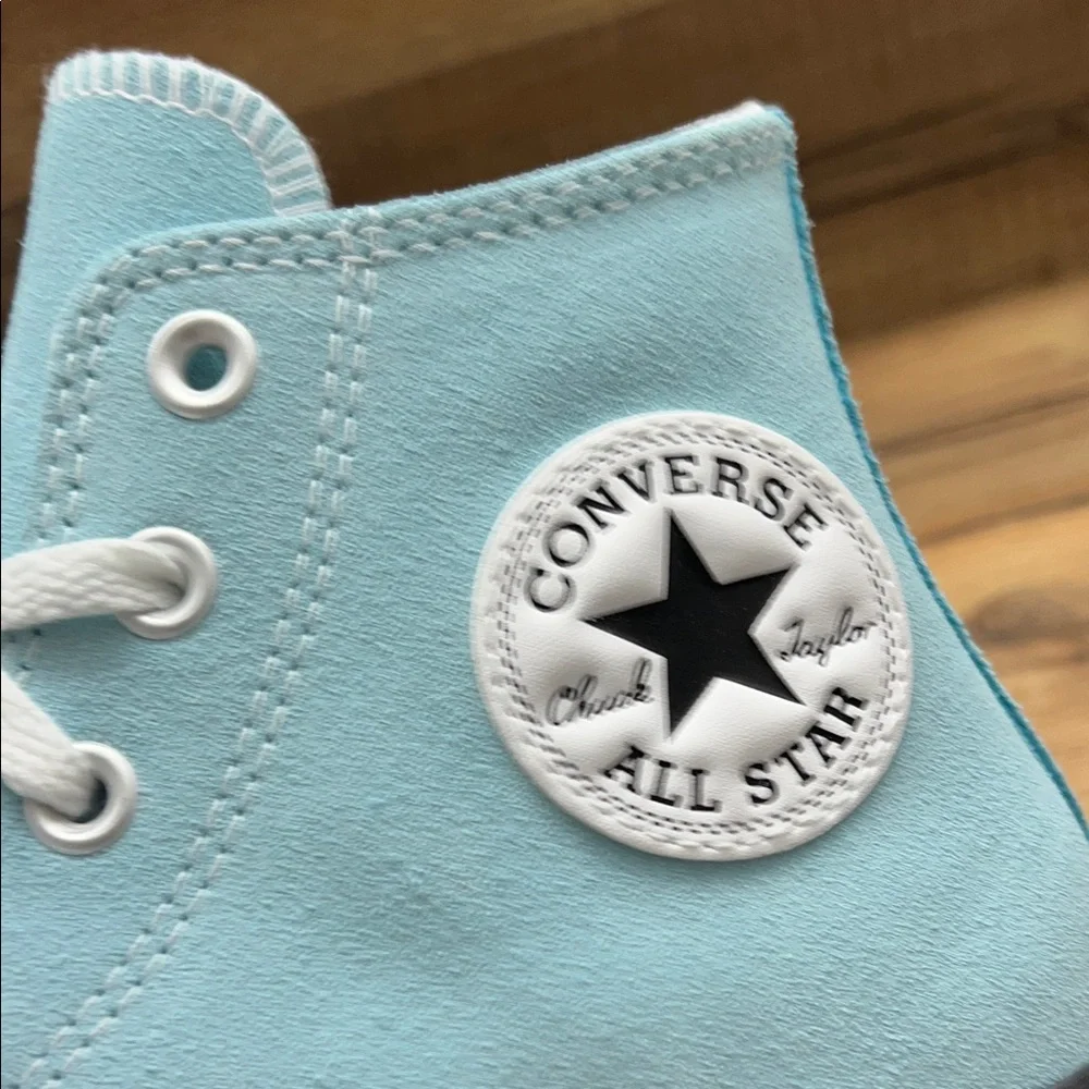 Converse High-Top Sneakers - Sky Blue - Picture 7 of 9